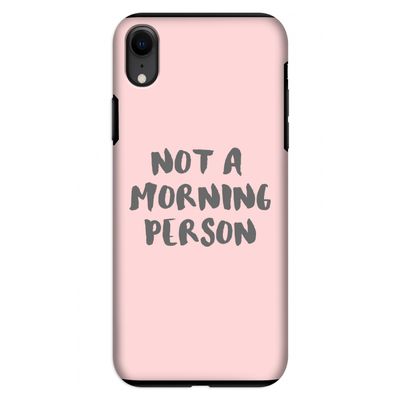 Morning person: iPhone XR Tough Case