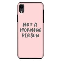 Morning person: iPhone XR Tough Case