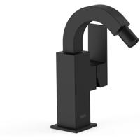 Bidetkraan Tres Cuadro | Opbouw | Mengkraan | 1-hendel | Vierkant | Zwart mat