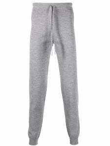 Corneliani pantalon de jogging à lien de resserrage - Gris