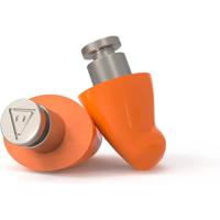 Flare Audio oordopjes Earshade Pro titanium in Citrus Oranje - thumbnail
