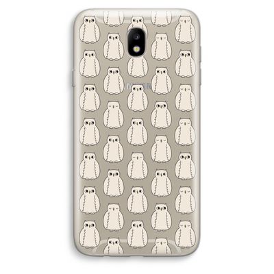 Uilen: Samsung Galaxy J7 (2017) Transparant Hoesje