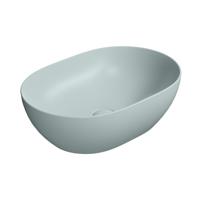 Keramische Opbouw Waskom Sapho Pura 50x35 Mat Blauw