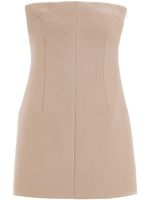 Ferragamo robe-bustier à coupe courte - Tons neutres
