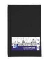 Oxford "Sketchbook" dummyboek, 96 vel, 100 g/m², ft A5, zwart - thumbnail