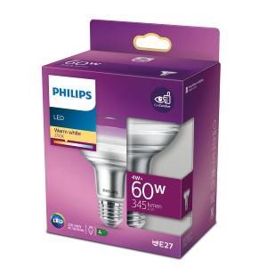 Philips LED spot R80 E27 4-60W 2700K blister - 5103342