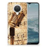 Nokia G20 | G10 | Siliconen hoesje | met foto Bladmuziek