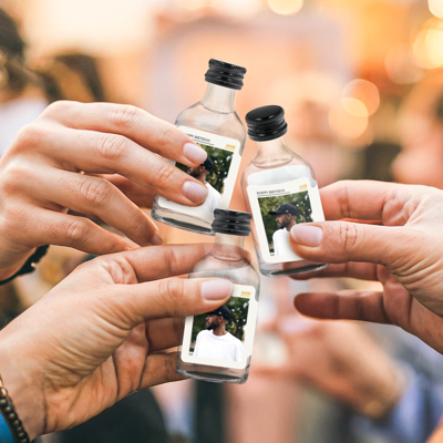Mini Vodka personaliseren - 40 stuks