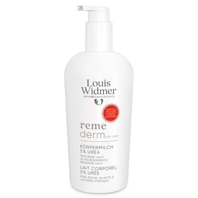 Louis Widmer Remederm Lichaamsmelk 5% Ureum Licht Geparfumeerd 400ml