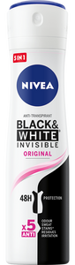 Nivea Black & White Invisible Original Deodorant Spray