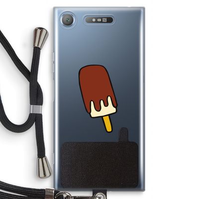 Frisco: Sony Xperia XZ1 Transparant Hoesje met koord