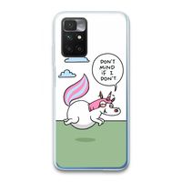 Unicorn: Xiaomi Redmi 10 Transparant Hoesje