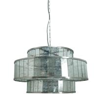 Render Brass ijzeren hanglamp antiek glas