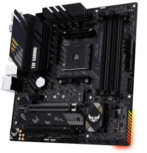 Asus TUF GAMING B550M-PLUS Moederbord Socket AMD AM4 Vormfactor Micro-ATX Moederbord chipset AMD® B550