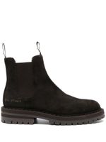 Common Projects bottines chelsea en daim - Marron