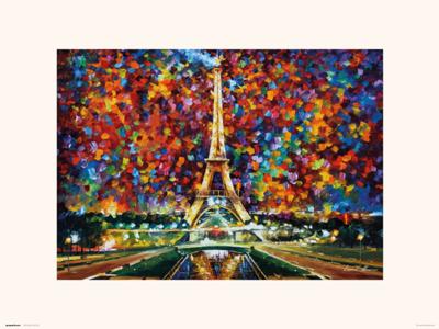 Kunstdruk Paris Leonid Afremov 40x30cm