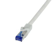 LogiLink C6A092S netwerkkabel Grijs 10 m Cat6a S/FTP (S-STP) - thumbnail