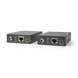 Nedis VREP3480AT audio/video extender AV-zender & ontvanger Antraciet