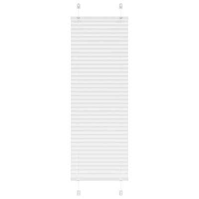 Pliss rolgordijn 40x150 cm stofbreedte 39,4 cm polyester wit
