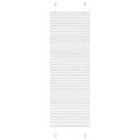 Pliss rolgordijn 40x150 cm stofbreedte 39,4 cm polyester wit