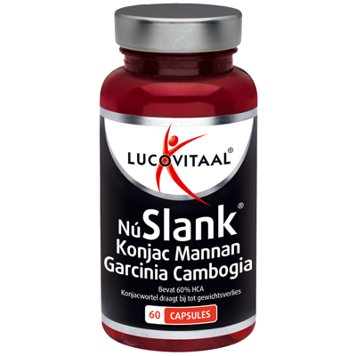 Lucovitaal Voedingssupplementen Nu Slank Konjacwortel Garcinia Cambogia Capsules 60Capsules Lucovitaal Voedingssupplementen Nu Slank Konjacwortel Garcinia Cambogia Capsules 60Capsules