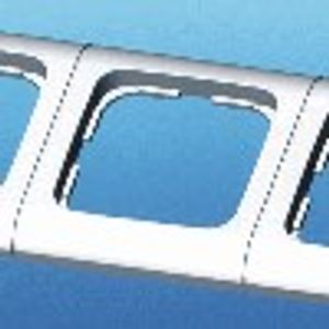 Klein SI tussenraamraam 1 voudig alpinewit