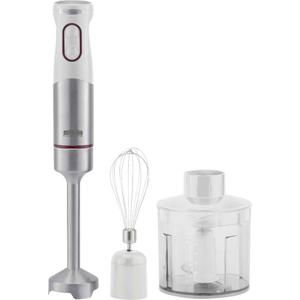 Silva Homeline SMS 6501 Staafmixer 700 W Met maatbeker, Met garde Wit, RVS