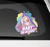 Baby aan boord splatter
