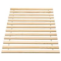 Leen Bakker - Rolbodem Bravo 13 Latten - 70x200 Cm Eco - Hout - Beige