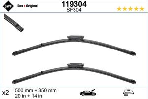Set 2 Wissers Swf Visioflex 119304