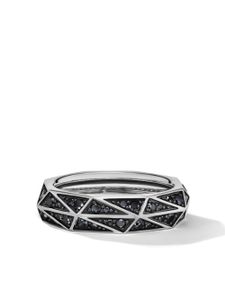 David Yurman bague en argent sterling sertie de diamants