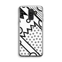 Pop Art #4: Samsung Galaxy J8 (2018) Transparant Hoesje