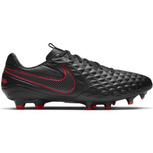Nike Tiempo Legend 8 Pro Gras Voetbalschoenen (FG) Zwart Rood