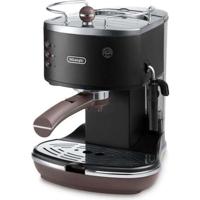 DELONGHI ECOV 310.BK Icona Vintage klassieke espressomachine - zwart bruin