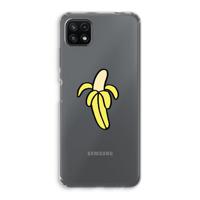 Banana: Samsung Galaxy A22 5G Transparant Hoesje