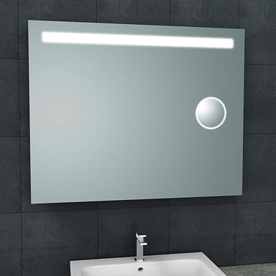 Wiesbaden Tigris LED Badkamerspiegel met Scheerfunctie 100x80 cm