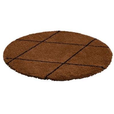 Vloerkleed Bohemian Cognac/Zwart - 200 cm