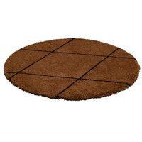 Vloerkleed Bohemian Cognac/Zwart - 200 cm