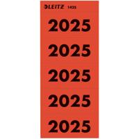 Rugetiket leitz 2025 rood 100 stuks
