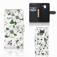 Samsung Galaxy A8 Plus (2018) Hoesje Dogwood Flowers - thumbnail