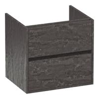 Brauer Adore - Onderkast - 60 cm - met 2 Softclose Lades Greeploos en 1 Sifon Uitsparing - Damascus