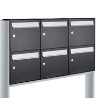 Allux Flow Set 3-Breed, 2-Hoog Op Statief Zwart - 40040070_3x2s