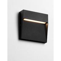 Lyora Vierkante wandlampToby design zwart - 9030811