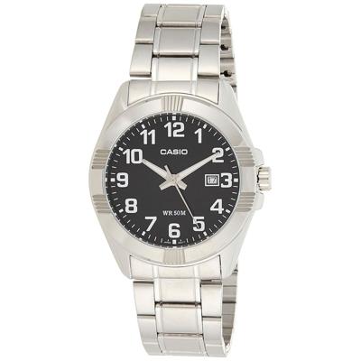 Casio COLLECTION Zwart Zilverkleurig (Ø 43,5 mm) Heren horloge