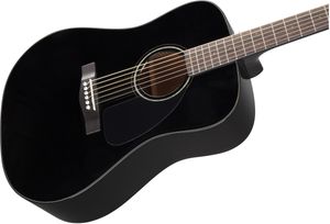 Fender CD-60 DREAD V3 DS Akoestische gitaar Dreadnought 6 snaren Zwart, Walnoot