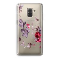 Mooie bloemen: Samsung Galaxy A8 (2018) Transparant Hoesje Mooie bloemen: Samsung Galaxy A8 (2018) Transparant Hoesje