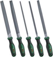 Bosch Groen Files set 5-piece (Vijlenset 200mm 5 stuks: platte vijl, halfronde vijl, ronde vijl, vierkante vijl, driehoekige vijl)) - 1600A02ZB0