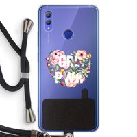 GRL PWR Flower: Honor Note 10 Transparant Hoesje met koord