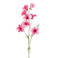 Kunstbloem Petunia Floral - H89 cm - roze - kunststof - stelen kunstbloemen - boeket - bloemetjes