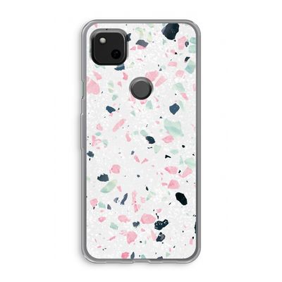 Terrazzo N°3: Google Pixel 4a Transparant Hoesje